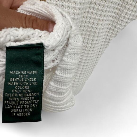 White ralph lauren knit sweater - Picture 5 of 5